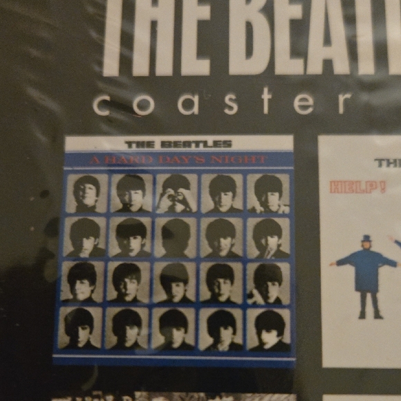 THE BEATLES Set Of Four Coaster Set - Brand New In Package. - Picture 4 of 8